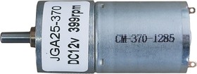 Мотор с редуктором JGA25-370 12В соотношение 1:21 399 об/мин