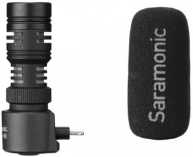 Фото 1/6 Микрофон Saramonic SmartMic+ Di для смартфонов (вход Apple Lightning)