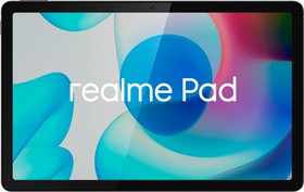 Фото 1/10 Планшет REALME Pad RMP2103 10.4", 6ГБ, 128GB, Wi-Fi, Android 11 серый [6650467]