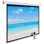 Экран Cactus 225x300см MotoExpert CS-PSME-300x225-WT 4:3 настенно-потолочный рулонный белый (моторизованный привод)