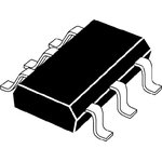 MCP4725A0T-E/CH, DAC 12 bit- ±2%FSR Serial (I2C), 6-Pin SOT-23A