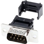 A-DSF 09LPIII/Z, 9-Way IDC Connector Plug for Cable Mount, 2-Row