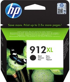 Картридж струйный HP 912XL 3YL84AE черный (825стр.) для HP OfficeJet 801x/802x