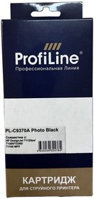 Фото 1/5 PL_C9370A_BK, Картридж струйный ProfiLine C9370A №72 черн. для HP DesignJet T1120ps/T1200