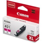 Картридж струйный Canon CLI-451XL M (6474B001) пур.пов.емк. для MG5440/6340