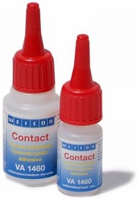 Фото 1/3 wcn12050012, WEICON Contact VA 100 Цианоакрилатный клей (12 г) Основа - этилат