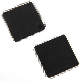 CY7C68013A-128AXC, , , Периферийный контроллер USB , 8051, 480 Мб/с, 50 мА, GPIF, I2C, USART, корпус TQFP-128