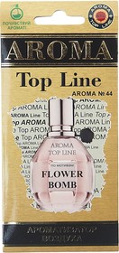 Ароматизатор подвесной пластина (№44 Viktor&Rolf Flower Bomb) TOP LINE