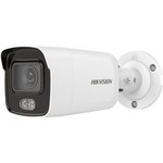 Камера видеонаблюдения IP Hikvision DS-2CD2027G2- LU(C)(2.8mm), 1080p, 2.8 мм, белый