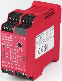 440R-M23085, Single-Channel Light Beam/Curtain, Safety Switch/Interlock Safety Relay, 230V ac, 2 Safety Contacts