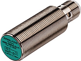 Фото 1/2 NBB5-18GM40-Z0-V1, Inductive Barrel-Style Proximity Sensor, M18 x 1, 5 mm Detection, 5 60 V dc, IP67