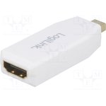 CV0102, Адаптер, DisplayPort1.2, DVI 1.0, HDCP 1.3, HDMI 1.4, Цвет: белый