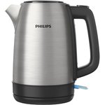 Чайник Philips HD9350/90, 2200Вт, 1,7л, нерж/черн. пластик