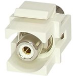 KRCAWHWH, RCA KEYSTONE COUPLER, RECEPTACLE, WHT