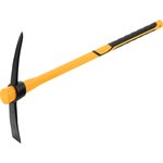 21834, Кирка 1500 г, узкая, фиберглассовая обрезиненная рукоятка 900 мм