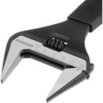 15569, Ключ разводной, 250 мм,CrV, тонкие губки, защитные насадки