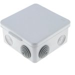 plc-kmr-030-031, Коробка распаячная КМР-030-031 наруж. с крышкой 85х85х50 АБС 7 ...