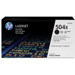 Картридж лазерный HP 504X CE250XD черный двойная упак. (21000стр.) для HP CLJ ...