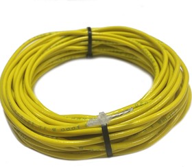 Провод МГШВ 1,5 мм кв.желтый 10 м ( 1000В)