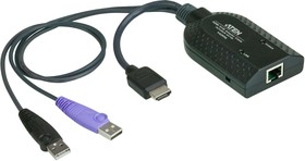 Фото 1/2 ATEN KA7168, Модуль удлинителя, HDMI+KBD+MOUSE USB, 50 метр., для подкл. комплекта перключат. KN2124v/2140v/4124v/ 4140v/2116A/2132/4116/413