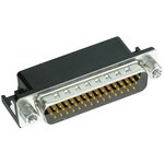 09563625812, D-Sub High Density Connectors 44P MALE R/A PCB 4-40 UNC S4 PLATING