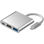 ORIENT Кабель-адаптер C028, USB3.1 Type-C (DisplayPort Alt mode) -  HDMI+USB ...