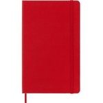 Блокнот Moleskine Classic, 240стр, в линейку, твердая обложка, красный [qp060r]