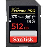 Карта памяти SanDisk Extreme Pro SDXC UHS-I Class 3 V30 170/90 MB/s 512GB ...