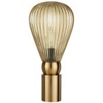 Odeon Light Настольная лампа E14 1*40W ELICA золотой/янтарный/ металл/стекло 5402/1T