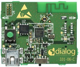 DA14695-00HQDB-P, Daughter Cards & OEM Boards Bluetooth Low Energy DA14695 VFBGA86 daughterboard for the DA14695DEVKT-P Pro motherboard