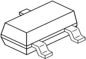 BCR133E6327XT, Digital Transistors AF TRANS DIGITAL BJT NPN 50V 100MA