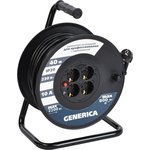 IEK GENERICA Coil UK40 with T/w 4 seats 2P+PE/40m 3x1.0mm2