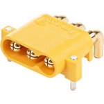 MR30PW20-M.G.Y, Разъем питания штекер на плату угловой 3pin 30A