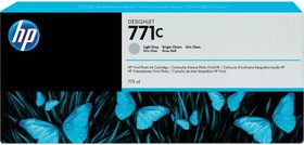 Фото 1/4 Картридж струйный HP 771C B6Y14A светло-серый (775мл) для HP DJ Z6200