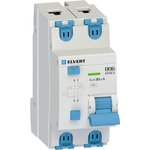 Elvert Автоматический выключатель дифф.тока D06 2р C10 30 мА электрон ...