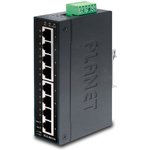 IGS-801M, коммутатор, коммутатор/ PLANET IP30 Slim type 8-Port Industrial Manageable Gigabit Ethernet Switch (-40 to 75 degree C)