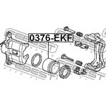 0376-EKF, Поршень суппорта тормозного переднего