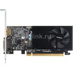 Видеокарта GIGABYTE NVIDIA GeForce GT 1030 GV-N1030D4-2GL 2ГБ DDR4, Low Profile, Ret