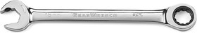 Фото 1/4 85519, Combination Ratchet Spanner, 19mm, Metric, Double Ended, 9.8 in Overall
