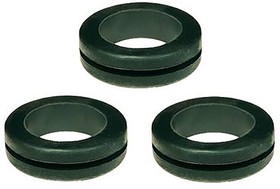 02520079010, Black Polychloroprene 28mm Cable Grommet for Maximum of 20mm Cable Dia.