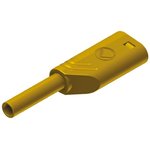 975090703, Yellow Male Banana Plug, 2mm Connector, Solder Termination, 10A ...