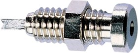 930312000, Female Banana Socket, 2mm Connector, Solder Termination, 6A, 30 V ac, 60V dc, Nickel