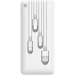 Perfeo Powerbank ABSOLUTE 10000mah In Micro usb,USB /Out USB,Micro usb,Type-C,Lightning, 2.1А/ White (PF_B4879)