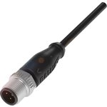 BCC031N, Straight Male M12 to Unterminated Sensor Actuator Cable, 2m