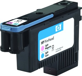 Фото 1/10 C9405A, Печатающие головки HP 70 (светло-голубая и светло-пурпурная). Photosmart Pro B9100 (Original)