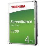 Жесткий диск Toshiba S300 HDWT840UZSVA, 4ТБ, HDD, SATA III, 3.5"