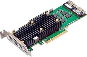 Фото 1/2 RAID-контроллер Broadcom MegaRAID 9660-16i SGL (05-50107-00) , PCIe 4.0 x8, LP, 24G SAS/SATA/NVMe, RAID 0,1,5,6,10,50,60, 16port(2x8 SFF-865
