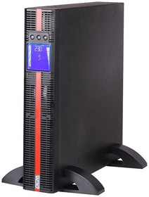 Фото 1/3 ИБП Powercom MACAN SE MRT-2000SE 2000VA/2000W Rack/Tower, 8*IEC320-C13, LCD, Serial+USB, SmartSlot, подкл. доп. Батарей