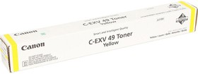 Фото 1/10 Тонер-картридж Canon C-EXV49Y 8527B002 желтый для копира iR-ADV C33xx