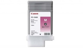 Фото 1/10 Картридж струйный Canon PFI-102M 0897B001 пурпурный для Canon iP F510/605/610
